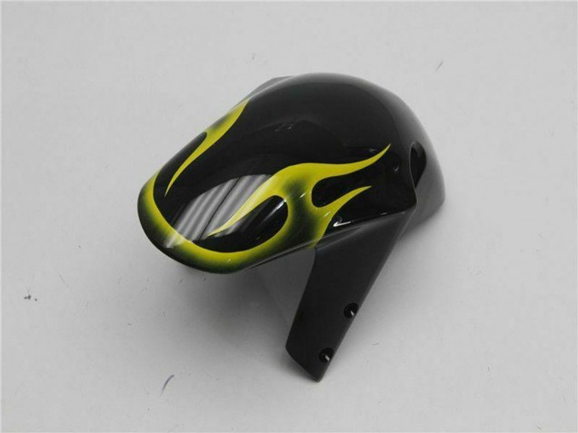 Migliori Carena Moto Suzuki GSXR 600/750 2001-2003 - Nero Lucido Giallo Fiamma