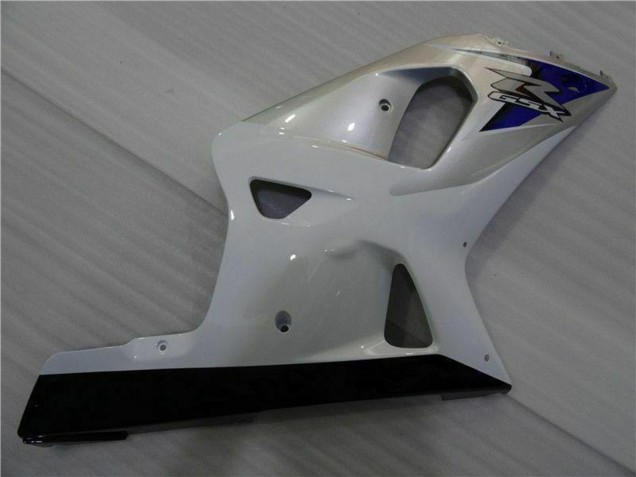 Migliori Carena Moto Suzuki GSXR 600/750 2001-2003 - Bianco Argento Blu Nero