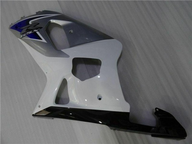 Migliori Carena Moto Suzuki GSXR 600/750 2001-2003 - Bianco Argento Blu Nero