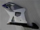 Migliori Carena Moto Suzuki GSXR 600/750 2001-2003 - Bianco Argento Blu Nero