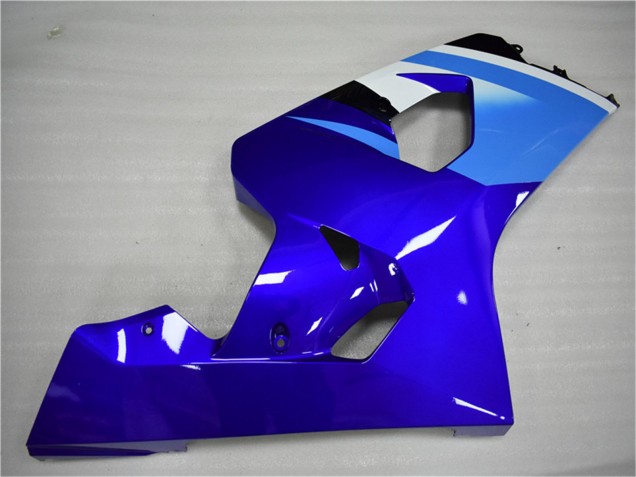 Migliori Carena Moto Suzuki GSXR 600/750 2004-2005 - Bianco Blu Nero