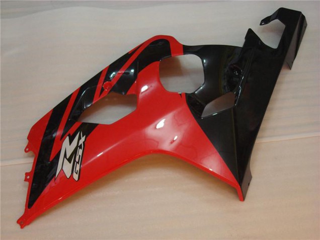 Migliori Carena Moto Suzuki GSXR 600/750 2004-2005 - Rosso Nero