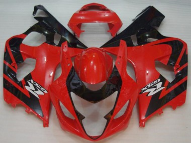 Migliori Carena Moto Suzuki GSXR 600/750 2004-2005 - Rosso Nero