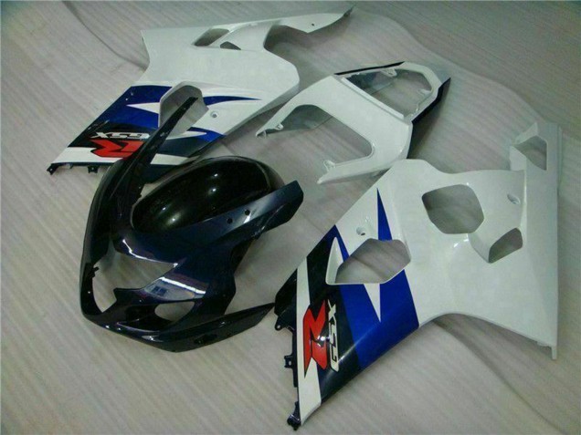 Migliori Carena Moto Suzuki GSXR 600/750 2004-2005 - Bianco Blu Nero Lucido Rosso