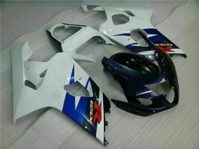 Migliori Carena Moto Suzuki GSXR 600/750 2004-2005 - Bianco Blu Nero Lucido Rosso