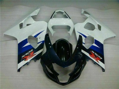 Migliori Carena Moto Suzuki GSXR 600/750 2004-2005 - Bianco Blu Nero Lucido Rosso
