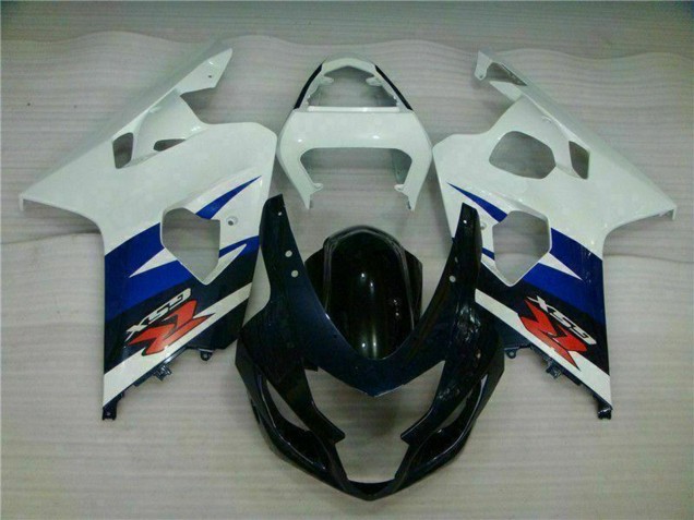 Migliori Carena Moto Suzuki GSXR 600/750 2004-2005 - Bianco Blu Nero Lucido Rosso
