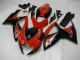 Migliori Carena Moto Suzuki GSXR 600/750 2006-2007 - Rosso Nero Lucido