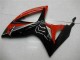 Migliori Carena Moto Suzuki GSXR 600/750 2006-2007 - Rosso Nero Lucido