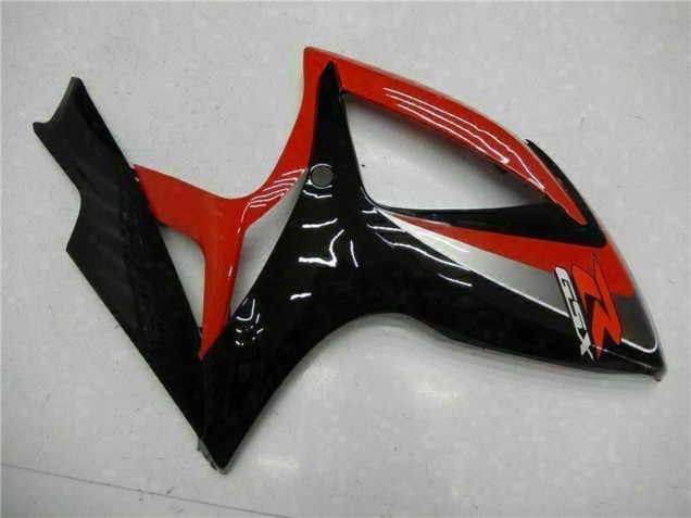 Migliori Carena Moto Suzuki GSXR 600/750 2006-2007 - Rosso Nero Lucido