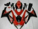 Migliori Carena Moto Suzuki GSXR 600/750 2006-2007 - Rosso Nero Lucido