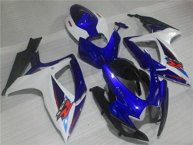 Migliori Carena Moto Suzuki GSXR 600/750 2006-2007 - Bianco Blu Nero Rosso