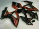 Migliori Carena Moto Suzuki GSXR 600/750 2006-2007 - Nero Lucido Rosso
