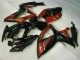 Migliori Carena Moto Suzuki GSXR 600/750 2006-2007 - Nero Lucido Rosso