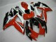 Migliori Carena Moto Suzuki GSXR 600/750 2006-2007 - Bianco Rosso Nero Lucido Banda