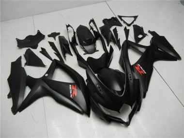 Migliori Carena Moto Suzuki GSXR 600/750 2008-2010 - Nero Opaco Rosso