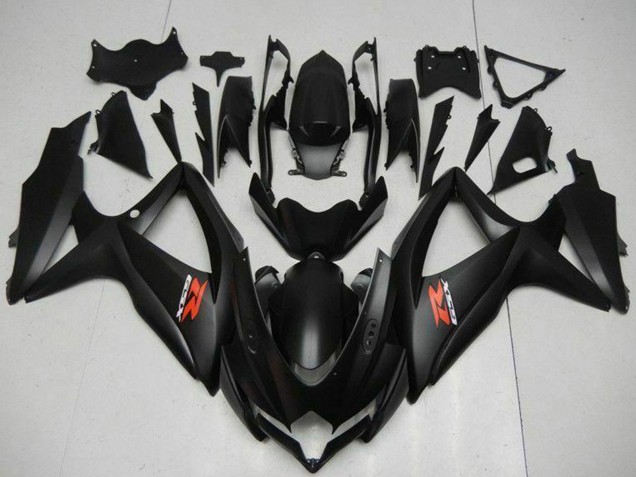 Migliori Carena Moto Suzuki GSXR 600/750 2008-2010 - Nero Opaco Rosso