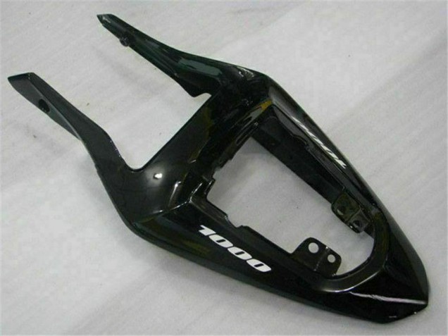 Migliori Carena Moto Suzuki GSXR 1000 2003-2004 - Nero Lucido Oro Fiamma