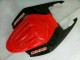 Migliori Carena Moto Suzuki GSXR 1000 2005-2006 - Rosso Nero Lucido Nero Opaco
