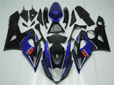 Migliori Carena Moto Suzuki GSXR 1000 2005-2006 - Blu Nero