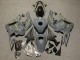 Migliori Carena Moto Honda CBR600RR 2009-2012 - Grigio Nardo Scuro Giallo