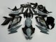 Migliori Carena Moto Kawasaki Ninja 650 EX650 2020-2024 - Grigio Nero Oro
