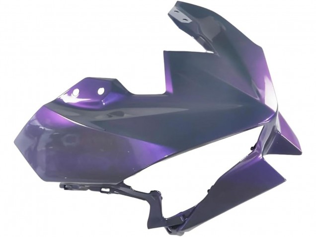 Migliori Carena Moto Kawasaki Ninja 500 EX500R 2024-2025 - Camaleonte Grigio Dazz Viola Perla