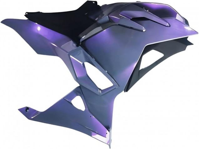 Migliori Carena Moto Kawasaki Ninja 500 EX500R 2024-2025 - Camaleonte Grigio Dazz Viola Perla