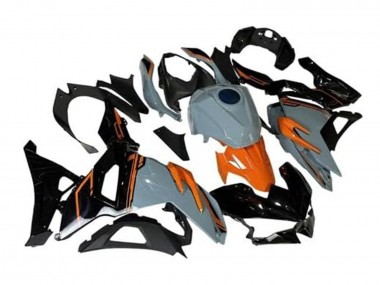 Migliori Carena Moto Kawasaki Ninja 500 EX500R 2024-2025 - Nardo Grigio Arancia Nero