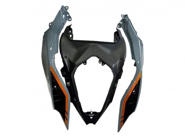 Migliori Carene Moto Kawasaki Ninja 500 EX500R 2024-2026 - Nardo Grigio Arancia Nero