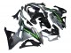 Migliori Carena Moto Kawasaki Ninja 500 EX500R 2024-2025 - Grigio Verde Nero