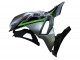 Migliori Carena Moto Kawasaki Ninja 500 EX500R 2024-2025 - Grigio Verde Nero