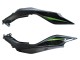 Migliori Carena Moto Kawasaki Ninja 500 EX500R 2024-2025 - Grigio Verde Nero