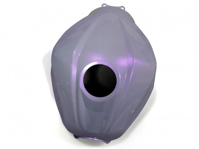 Migliori Carene Moto Kawasaki EX300 2013-2017 - Camaleonte Grigio Dazz Viola Perla