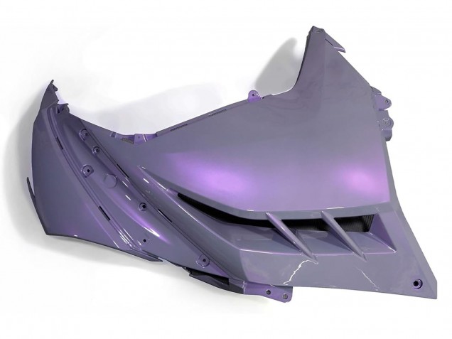 Migliori Carene Moto Kawasaki EX300 2013-2017 - Camaleonte Grigio Dazz Viola Perla