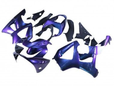 Migliori Carena Moto Honda CBR900RR 929 2000-2001 - Camaleonte Blu Viola