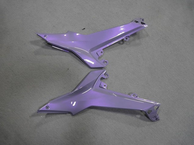 Migliori Carena Moto Kawasaki Ninja 650 EX650 2020-2024 - Camaleonte Grigio Dazz Viola Perla