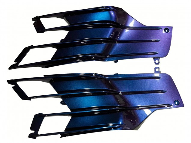 Migliori Carena Moto Kawasaki ZX14R ZZR1400 2012-2024 - Camaleonte Blu Viola