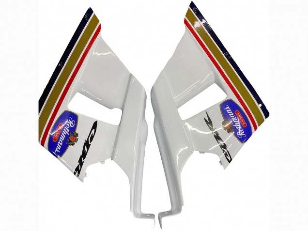 Migliori Carena Moto Honda CBR400RR NC29 1990-1999 - Bianco Oro Rosso Blu Scuro Rothmans