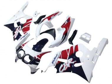 Migliori Carena Moto Honda CBR400RR NC29 1990-1999 - Bianco Rosso Blu Scuro Fireblade