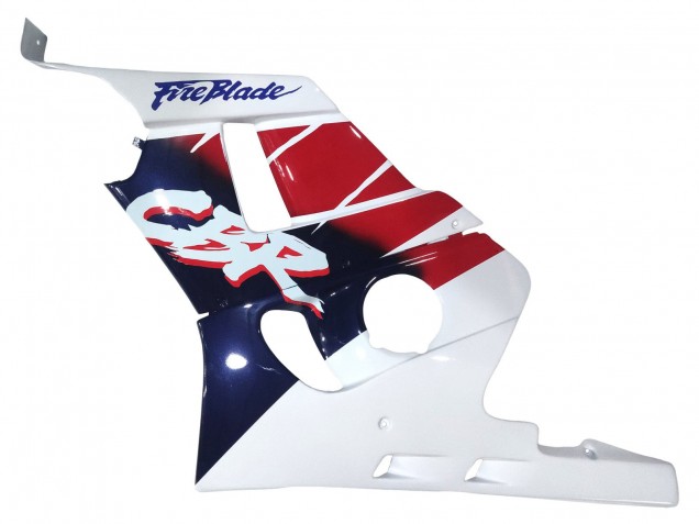 Migliori Carena Moto Honda CBR400RR NC29 1990-1999 - Bianco Rosso Blu Scuro Fireblade