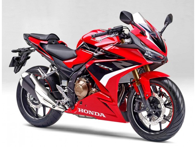 Migliori Carena Moto Honda CBR400R 2022 - Rosso Bianco Nero Lucido