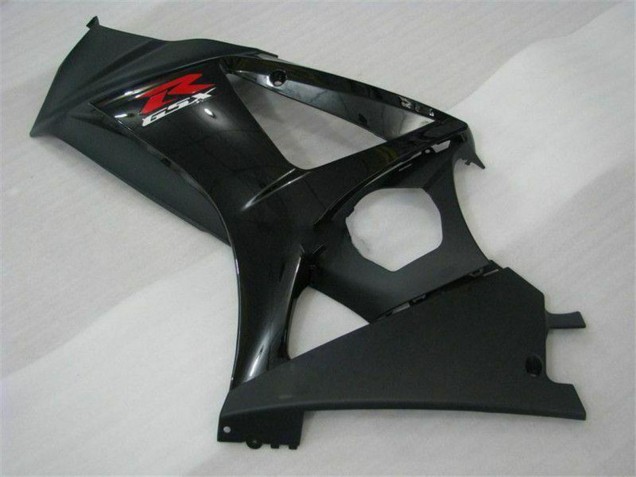Migliori Carena Moto Suzuki GSXR 1000 2007-2008 - Nero Lucido Nero Opaco Rosso