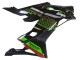 Migliori Carena Moto Kawasaki ZX25R ZX-25R 2019-2025 - Verde Nero Rosso Honeycomb