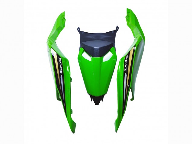 Migliori Carena Moto Kawasaki ZX25R ZX-25R 2019-2025 - Verde Nero Rosso Honeycomb