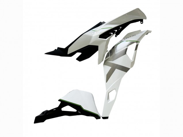 Migliori Carena Moto Kawasaki ZX25R ZX-25R 2019-2025 - Bianco Argento Verde Nero Trick Star