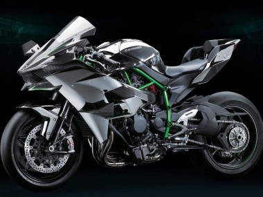 Migliori Kit Carena Moto Kawasaki Ninja H2 2015-2022 - Grigio