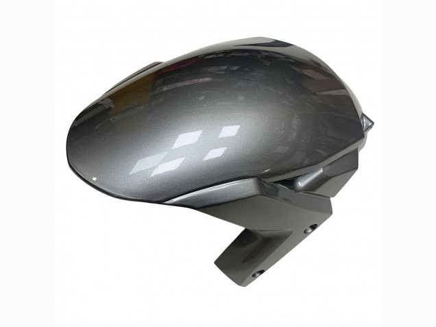Migliori Carena Moto Kawasaki Ninja H2 2015-2022 - Argento Nero Fibra di Carbonio