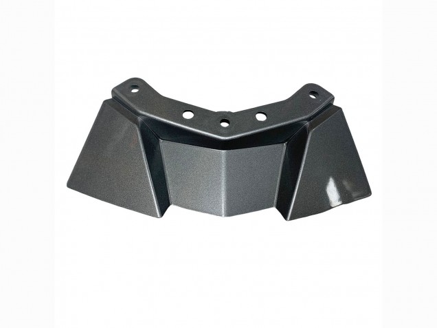 Migliori Carena Moto Kawasaki Ninja H2 2015-2022 - Argento Nero Fibra di Carbonio