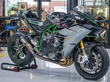 Migliori Carena Moto Kawasaki Ninja H2 2015-2022 - Grigio